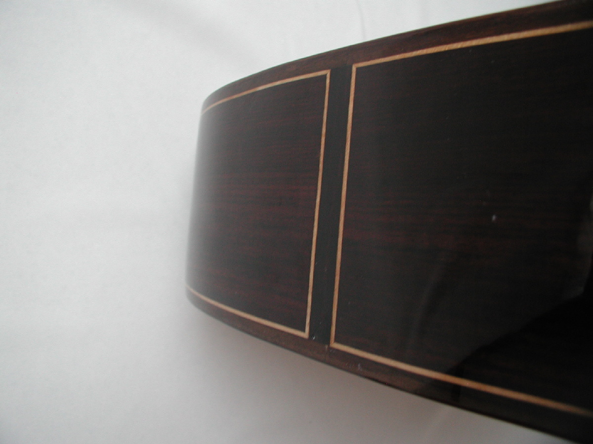 Inlay with maple bottum side 